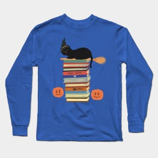 Wizard of oz cat booknerd Long Sleeve T-Shirt